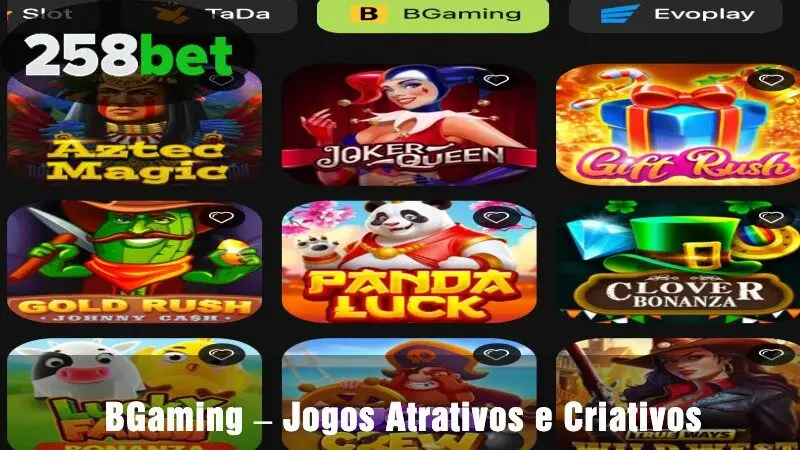 BGaming – Jogos Atrativos e Criativos