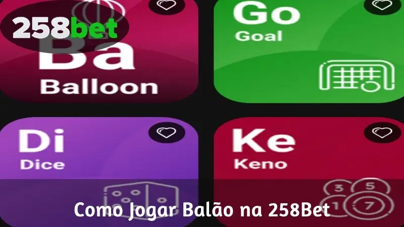 Como Jogar balloon na 258Bet