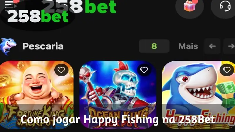 Como jogar Happy Fishing na 258Bet