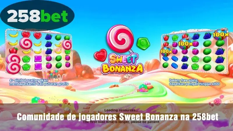 Comunidade de jogadores Sweet Bonanza na 258bet