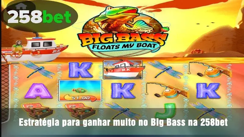 Estratégia para ganhar muito no Big Bass na 258bet