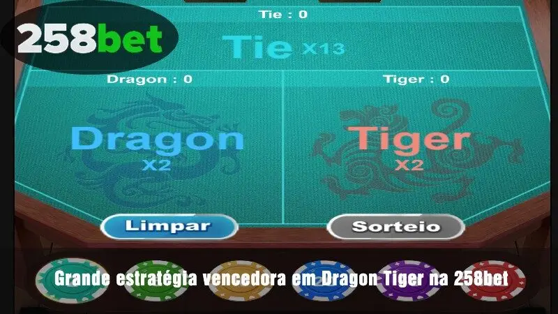 Grande estratégia vencedora em Dragon Tiger na 258bet