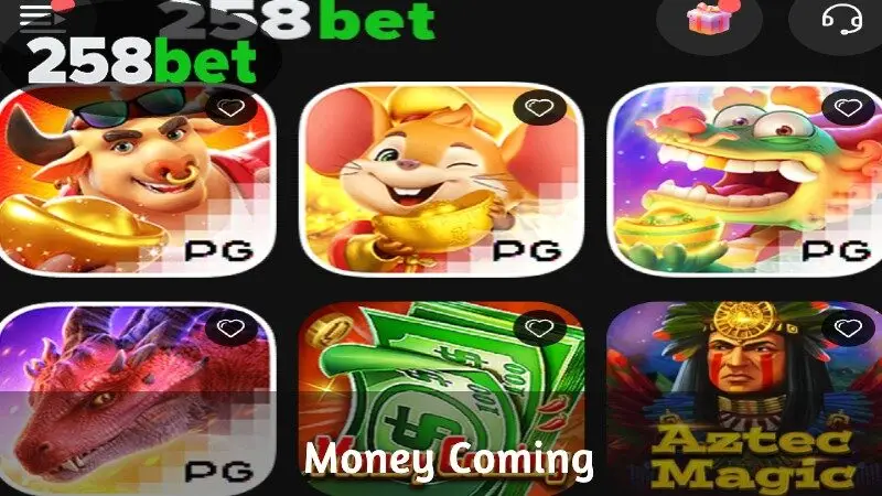 Money Coming na 258Bet – Chance de ganhar muito, dinheiro indo para você