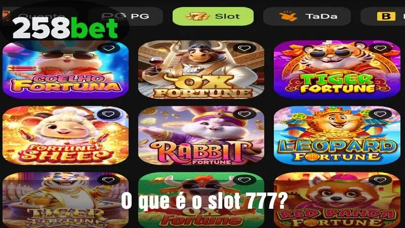 O que é o slot 777?