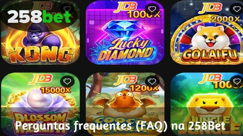 Perguntas frequentes (FAQ) na 258Bet