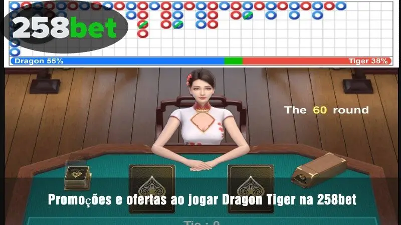 Promoções e incentivos ao jogar Dragon Tiger na 258bet