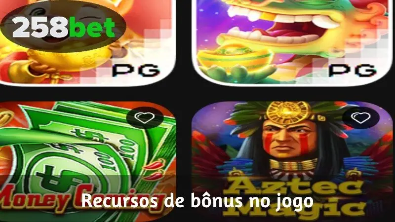 Recursos bônus no jogo