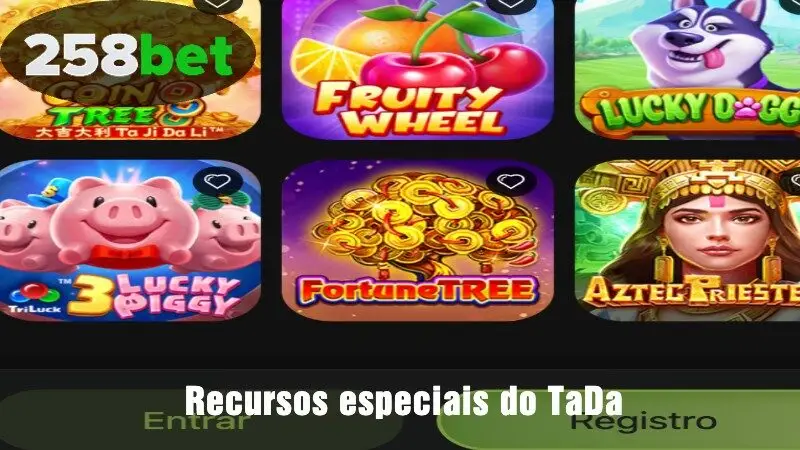 Recursos especiais do TaDa