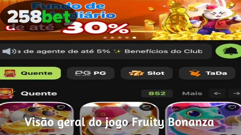 Visão geral do jogo Fruity Bonanza