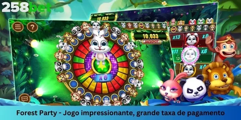 Forest Party – Jogo impressionante, enorme taxa de pagamento