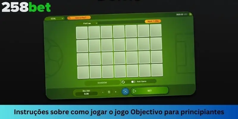 Instruções sobre como jogar o jogo Goal para novos jogadores
